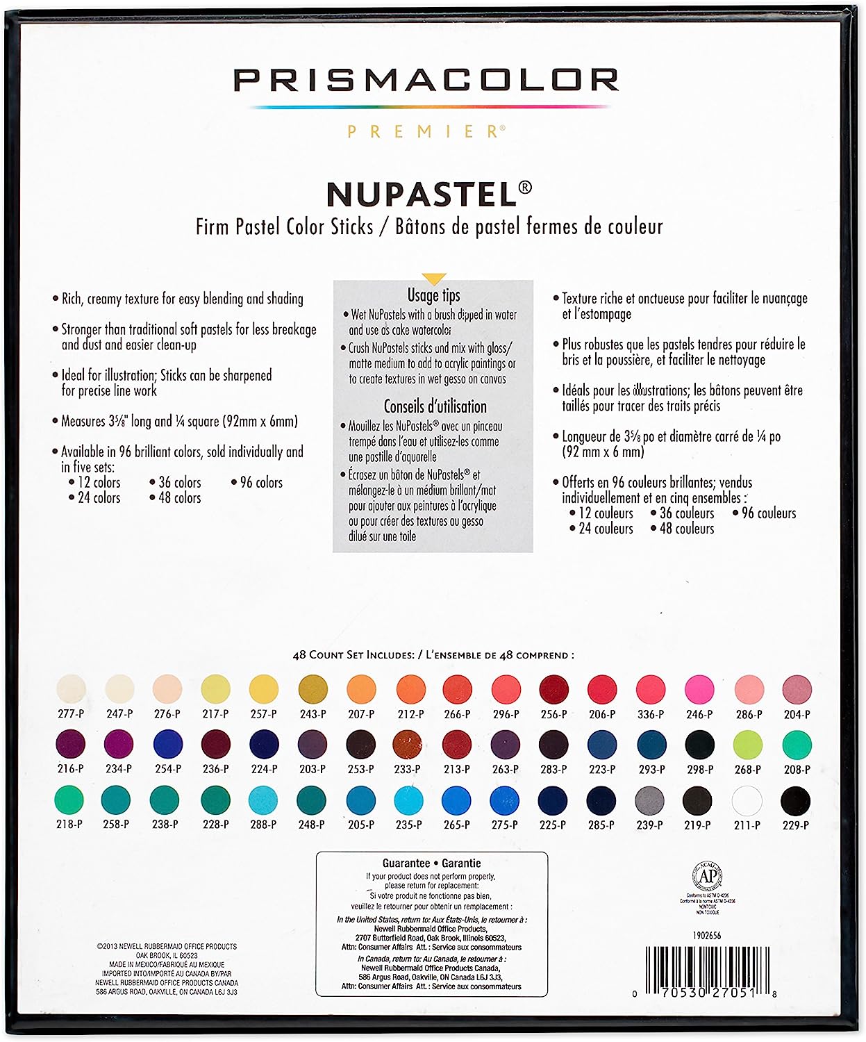Prismacolor 27050 Premier NuPastel Firm Pastel Color Sticks, 36-Count - Image 12